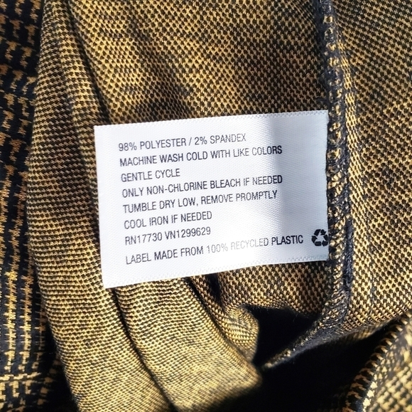 WILD FABLE checkered houndstooth pants NWT holiday fall - Picture 6 of 6